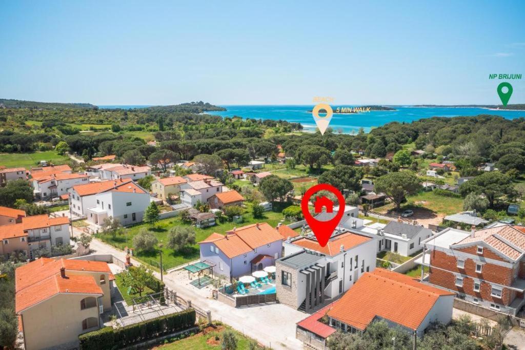 Studio Apartments Villa Valla - Free Bikes Fažana Екстериор снимка
